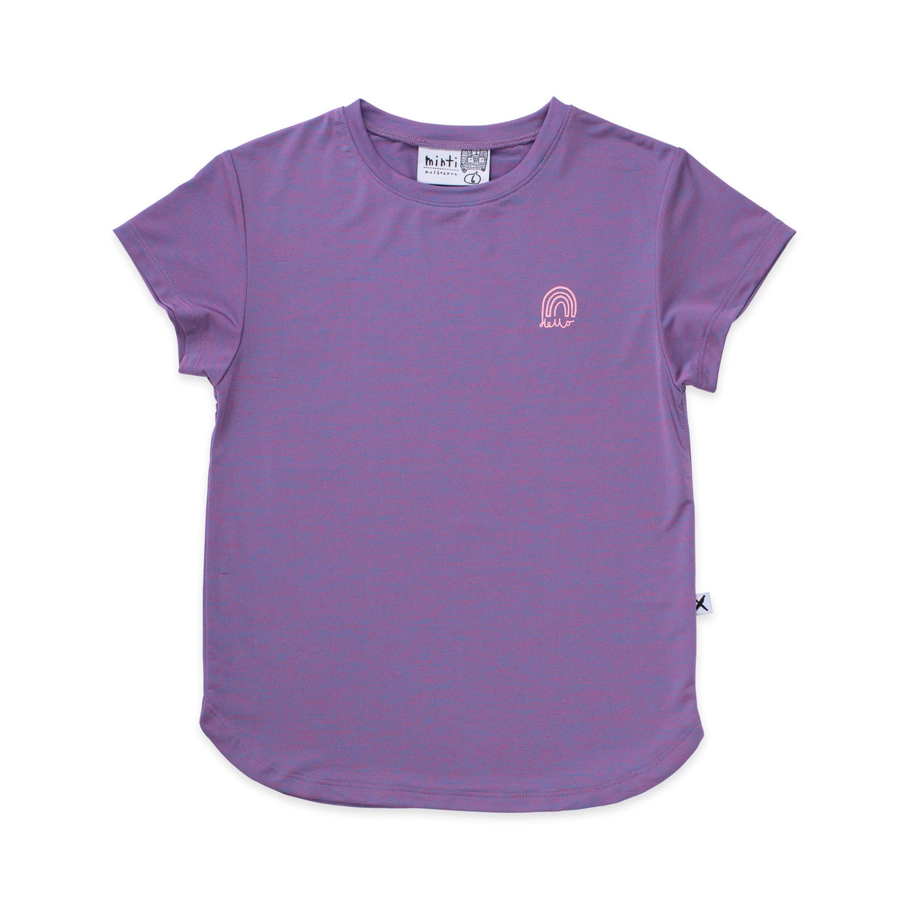 Minti - Sporty Summer Tee - Lilac Pink