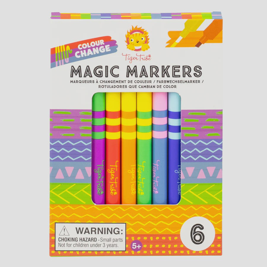 Tiger Tribe - Colour Changing Magic Markers