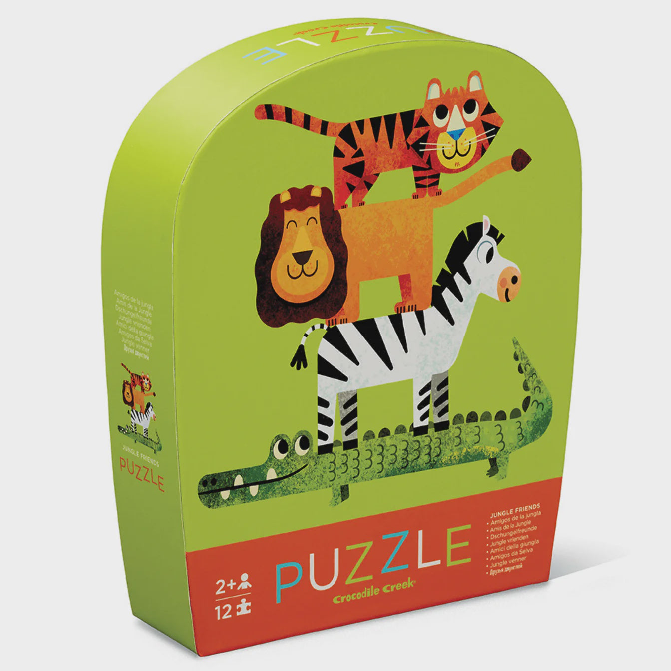 Crocodile Creek - 12 Pc Mini Puzzle - Jungle Friends