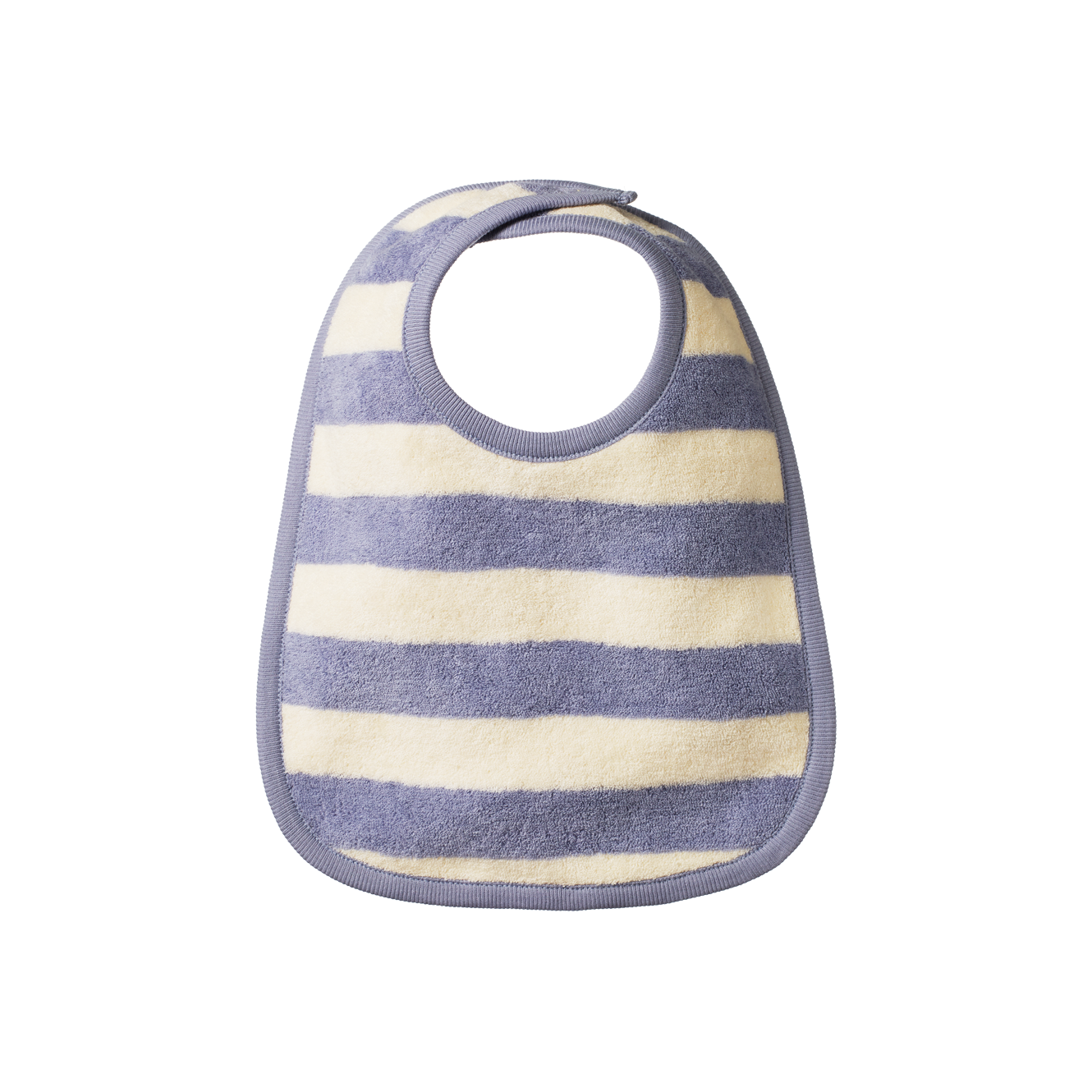 Nature Baby - Reversible Bib - Bold Dusky Stripe