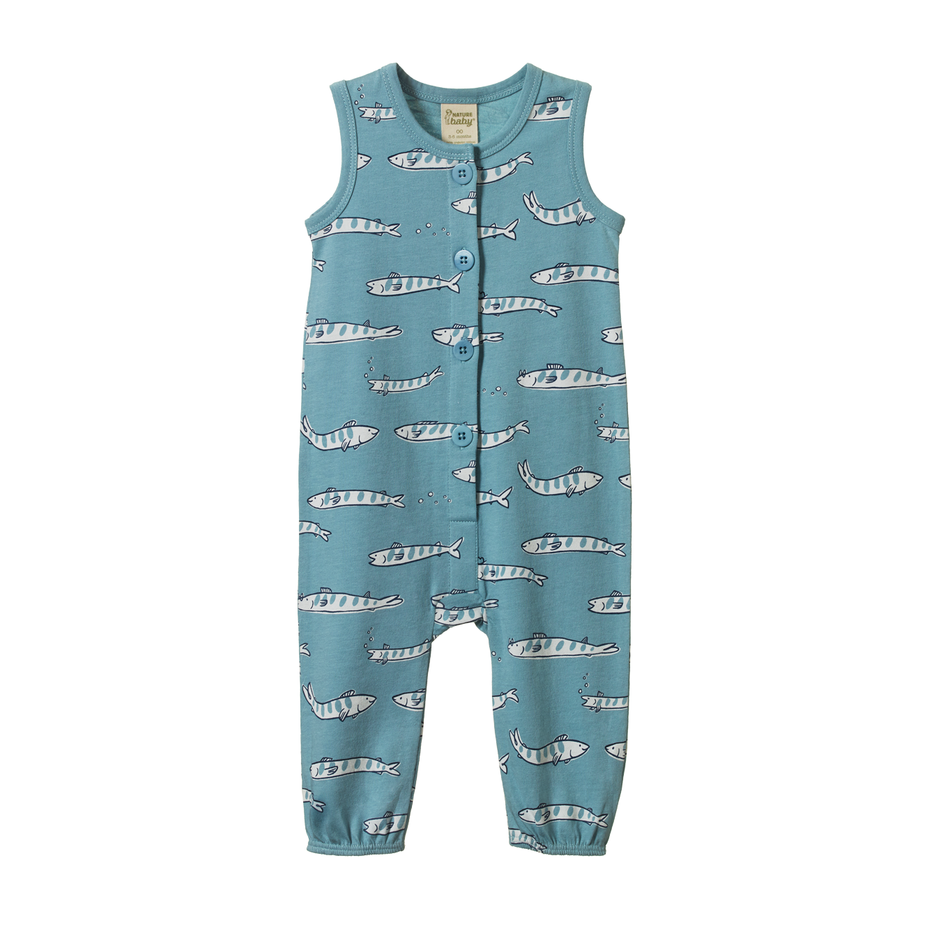 Nature Baby - August Suit  - South Seas Mineral Print