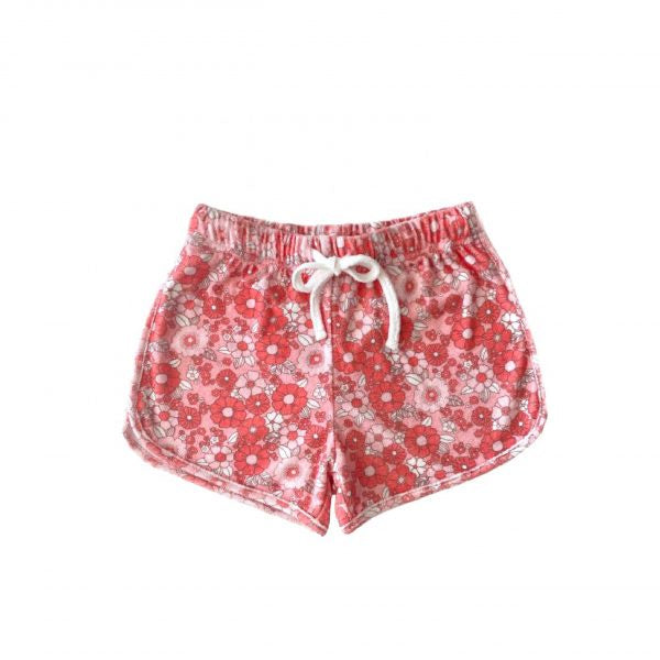 Play Etc - Terry Shorties - Retro Floral