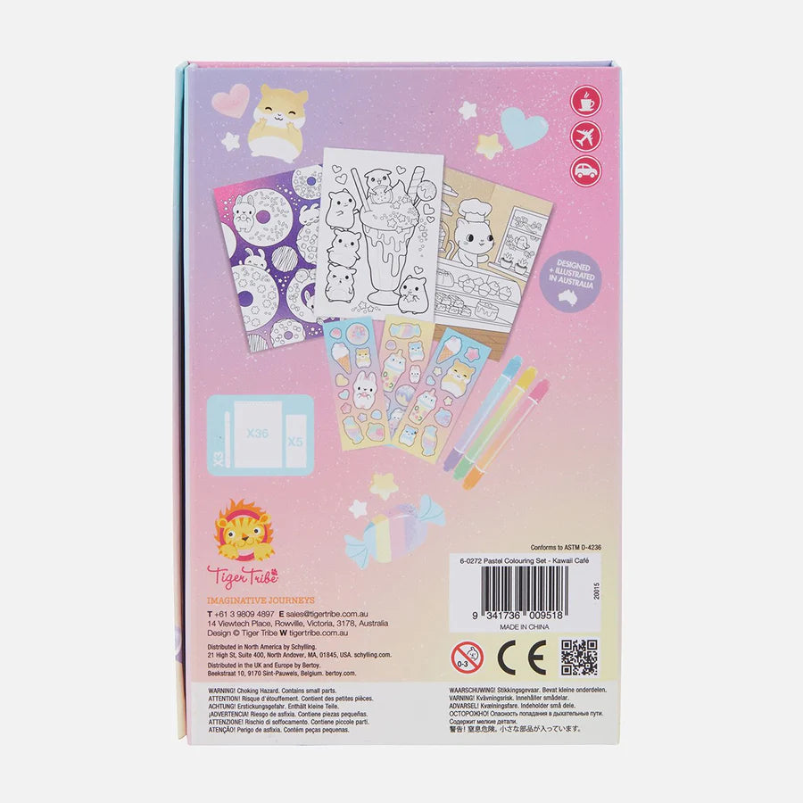 Tiger Tribe - Colouring Set - Kawaii Cafe