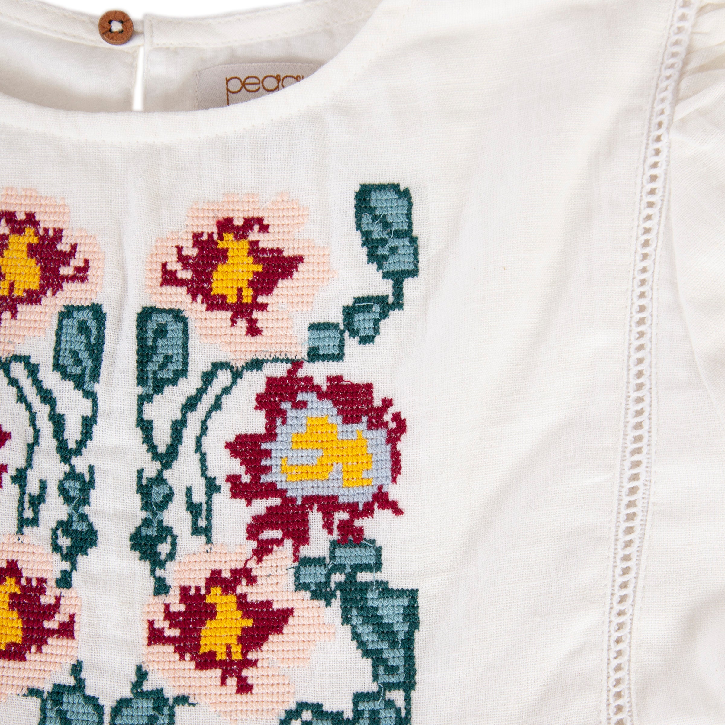 Peggy - Hettie Shirt - White