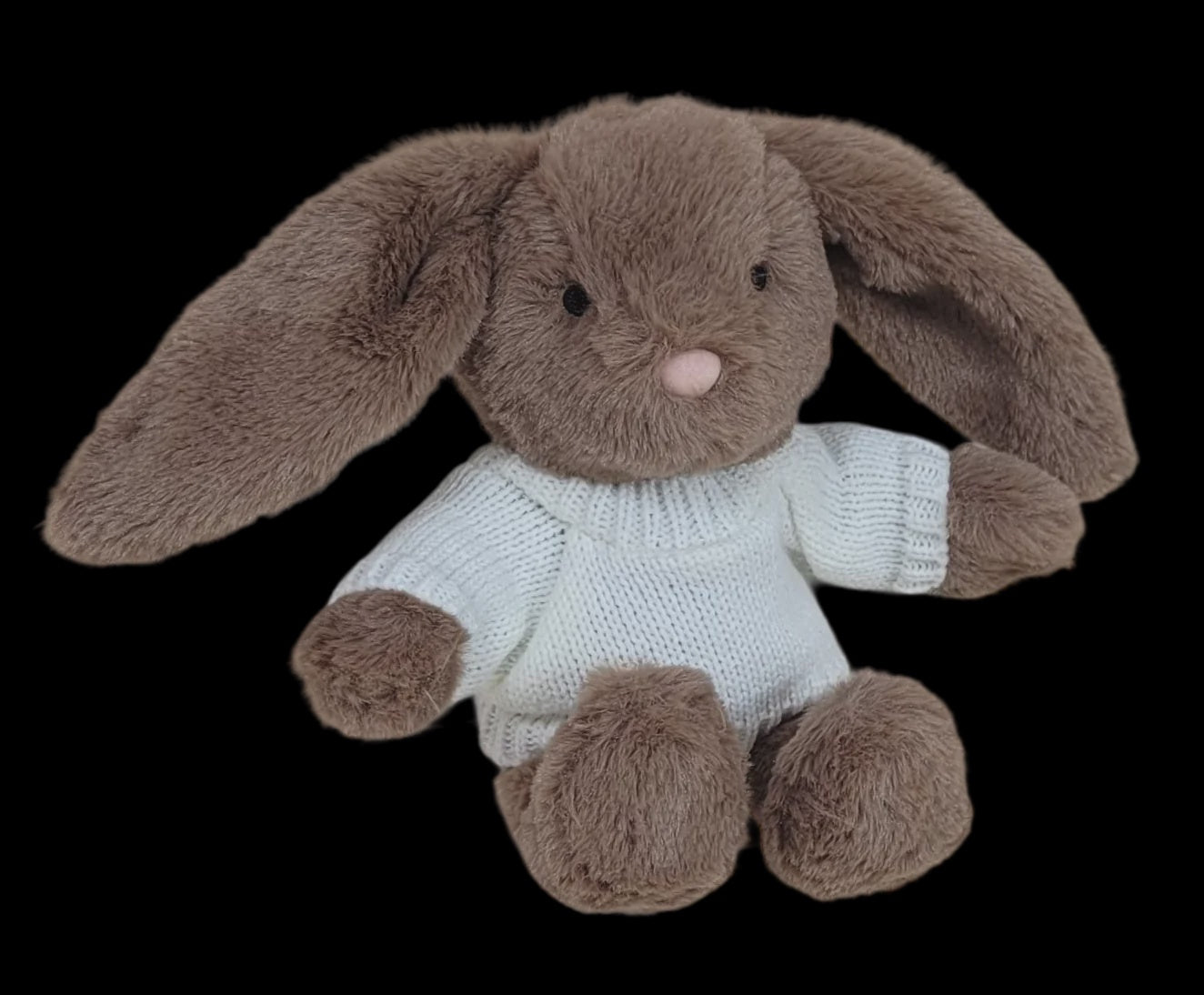 Petite Vous - Buster the Bunny Mini Soft Toy with Jumper
