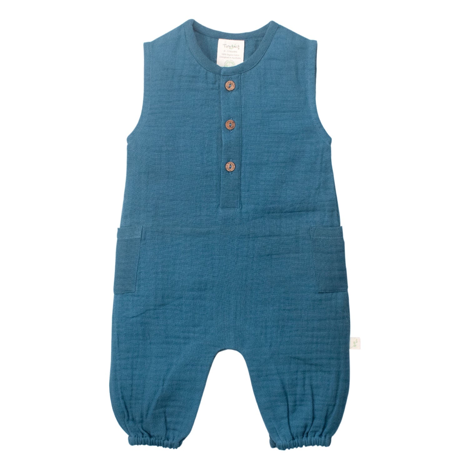 Tiny Twig - Faience Crinkle Playsuit