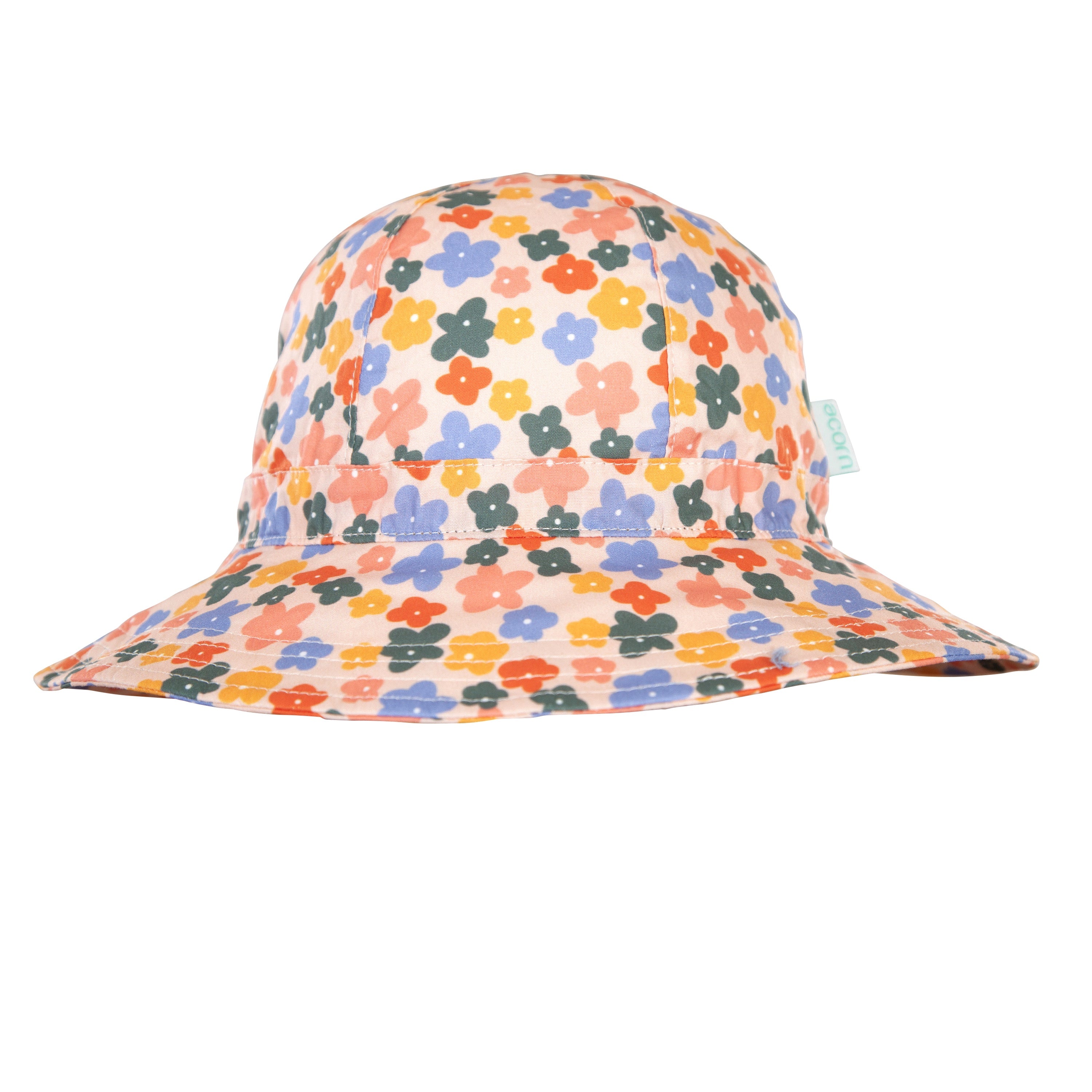 Acorn - Flower Field Wide Brim Sun Hat