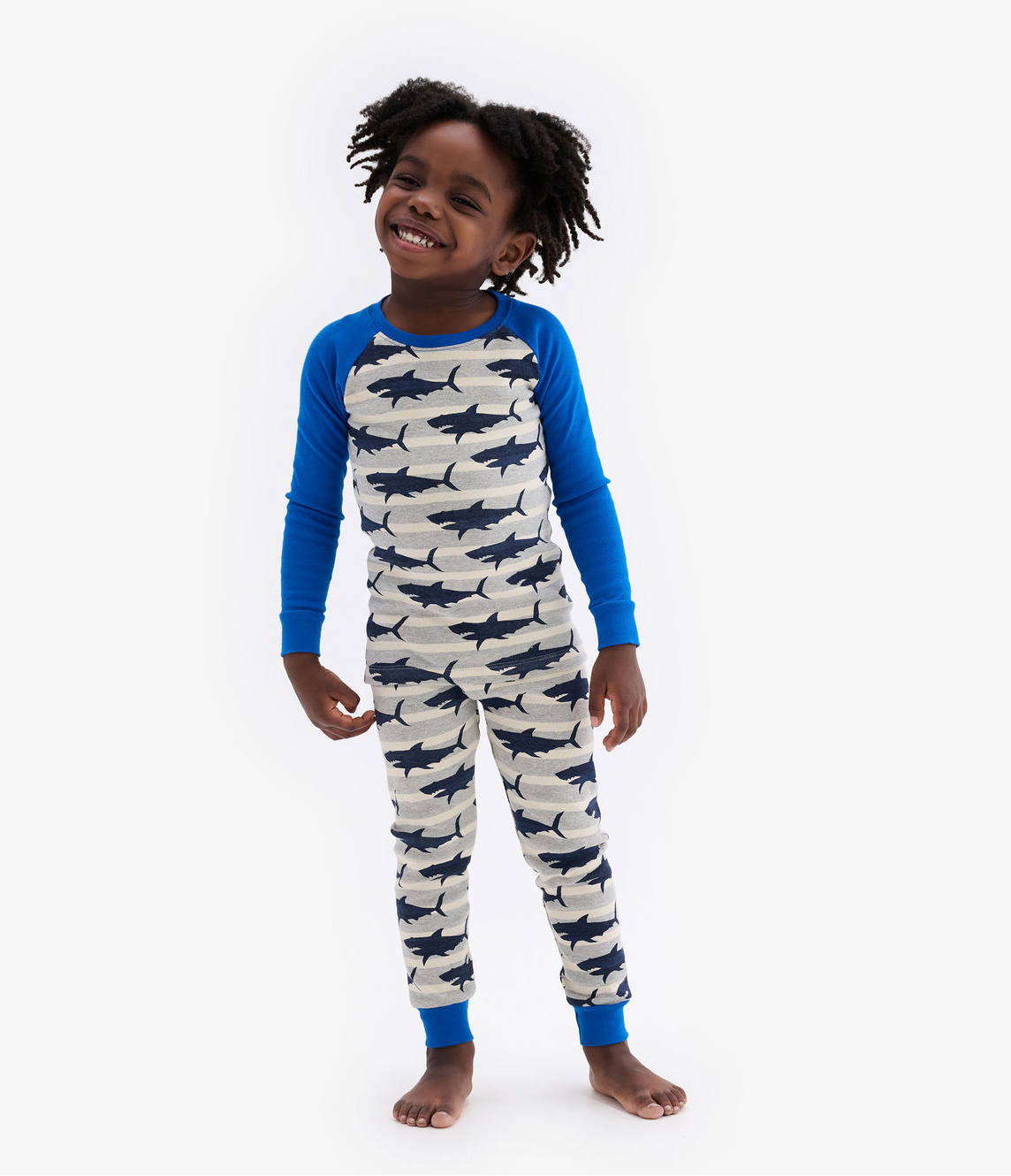 Hatley - Organic Cotton Pj Set - Hungry Sharks