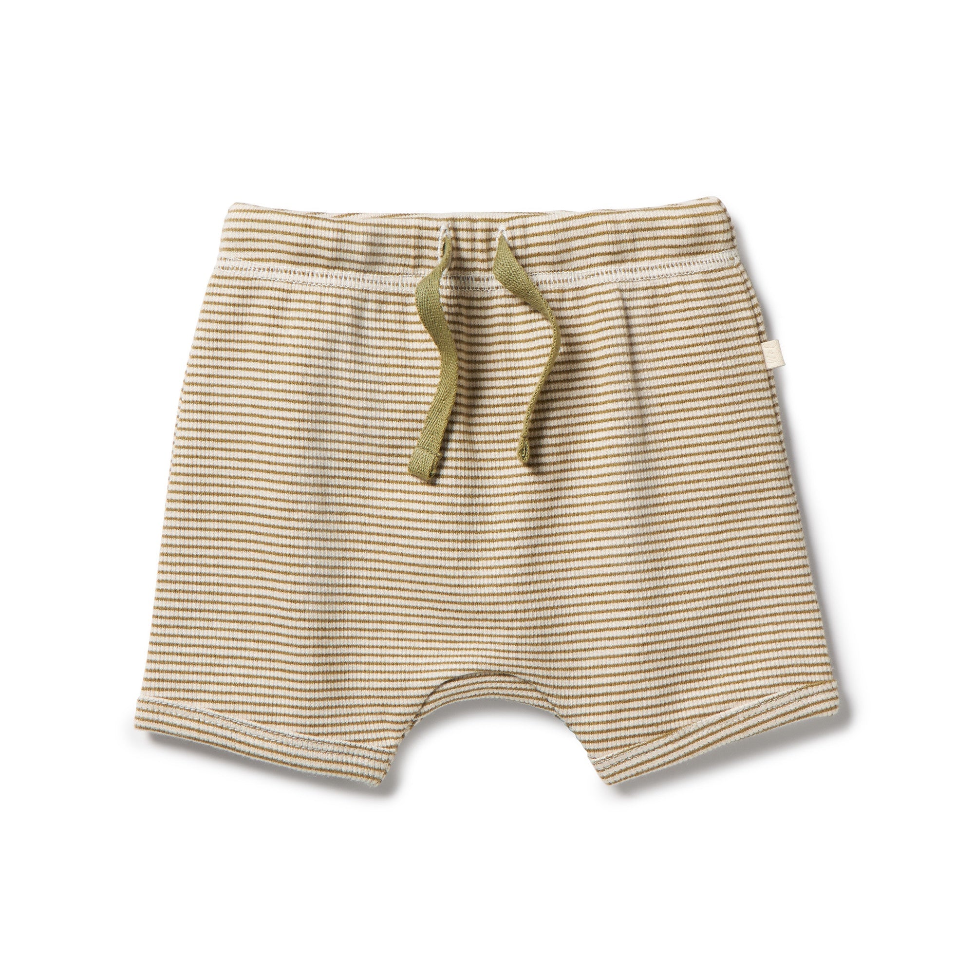 Wilson & Frenchy - Organic Stripe Rib Short - Leaf