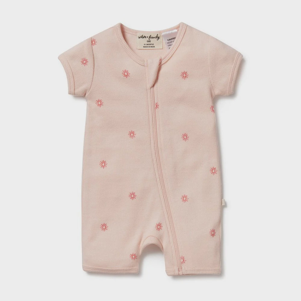 Wilson & Frenchy - Petit Soleil Organic Summer Zipsuit