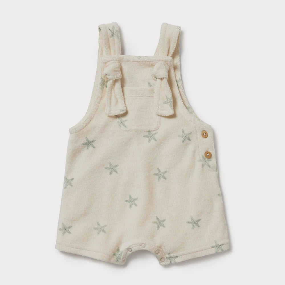 Wilson & Frenchy - Tiny Starfish Organic Terry Overalls