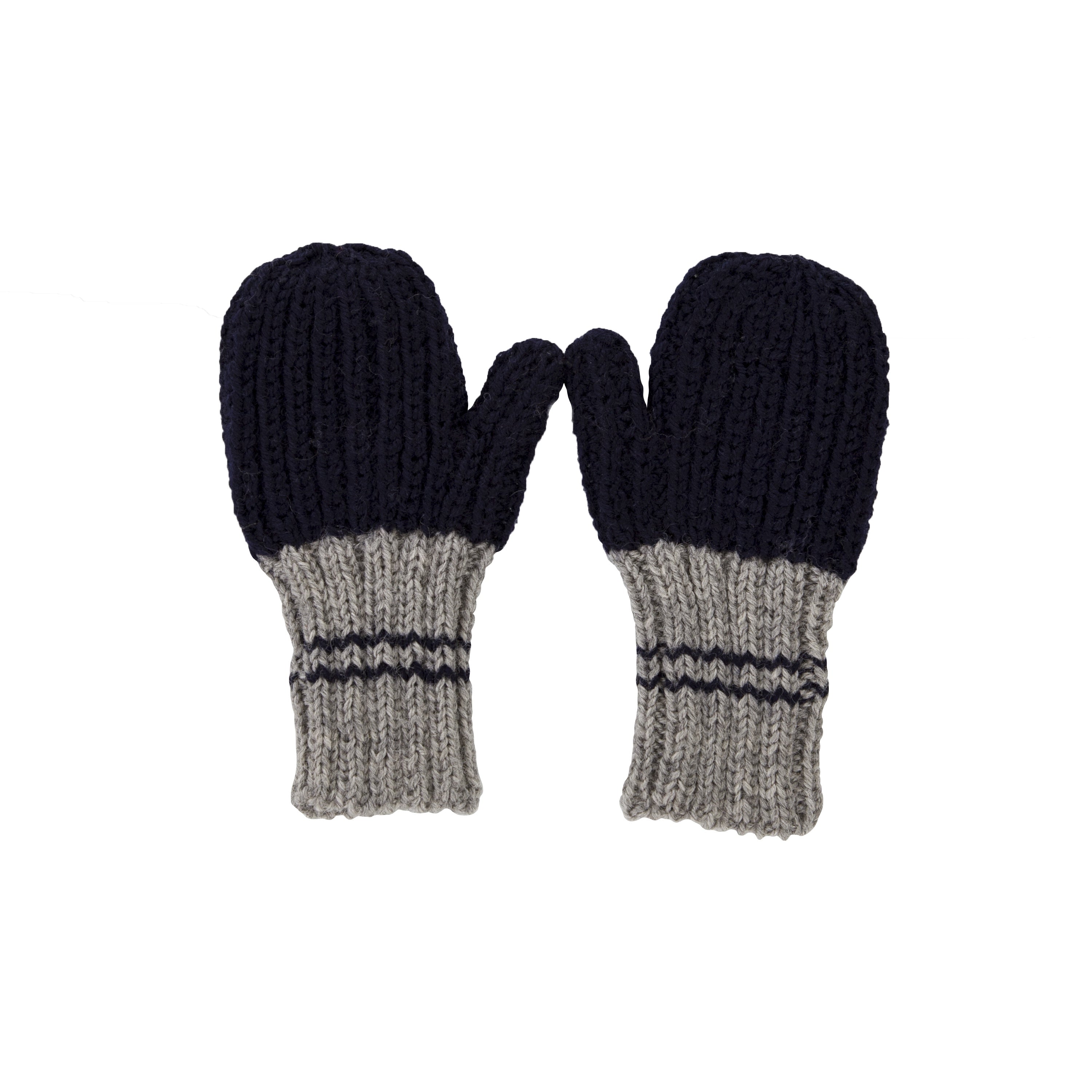 Acorn - Campside Ribbed Mittens - Navy