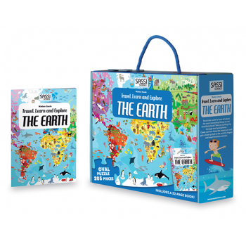 Sassi Science - The Earth - Puzzle and Book
