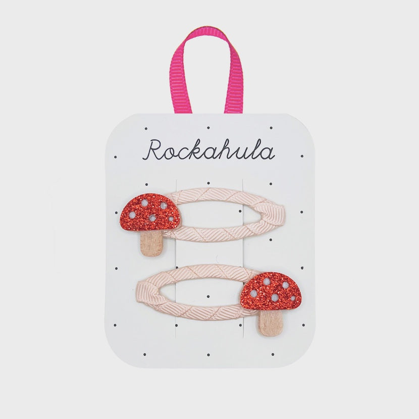Rockahula - Little Toadstool Glitter Clips