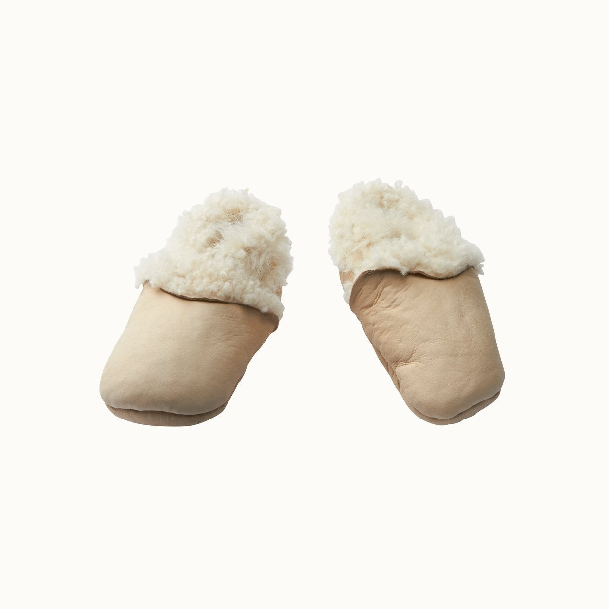Nature Baby - Booties - Lambskin - Cream