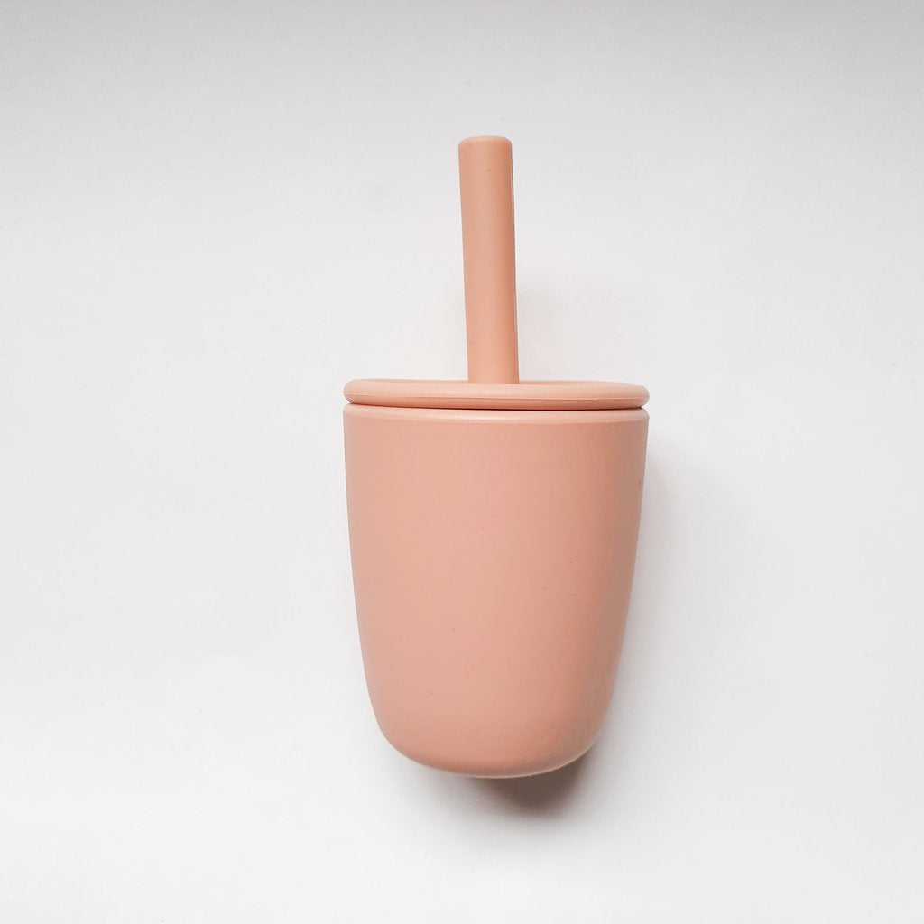 Dove & Dovelet - Silicone Staw Cup - Nude