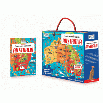 Sassi Science - Australia - Puzzle and Book