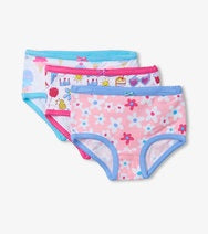 Hatley - Summer Prints Girls Hipster Underwear 3 Pack