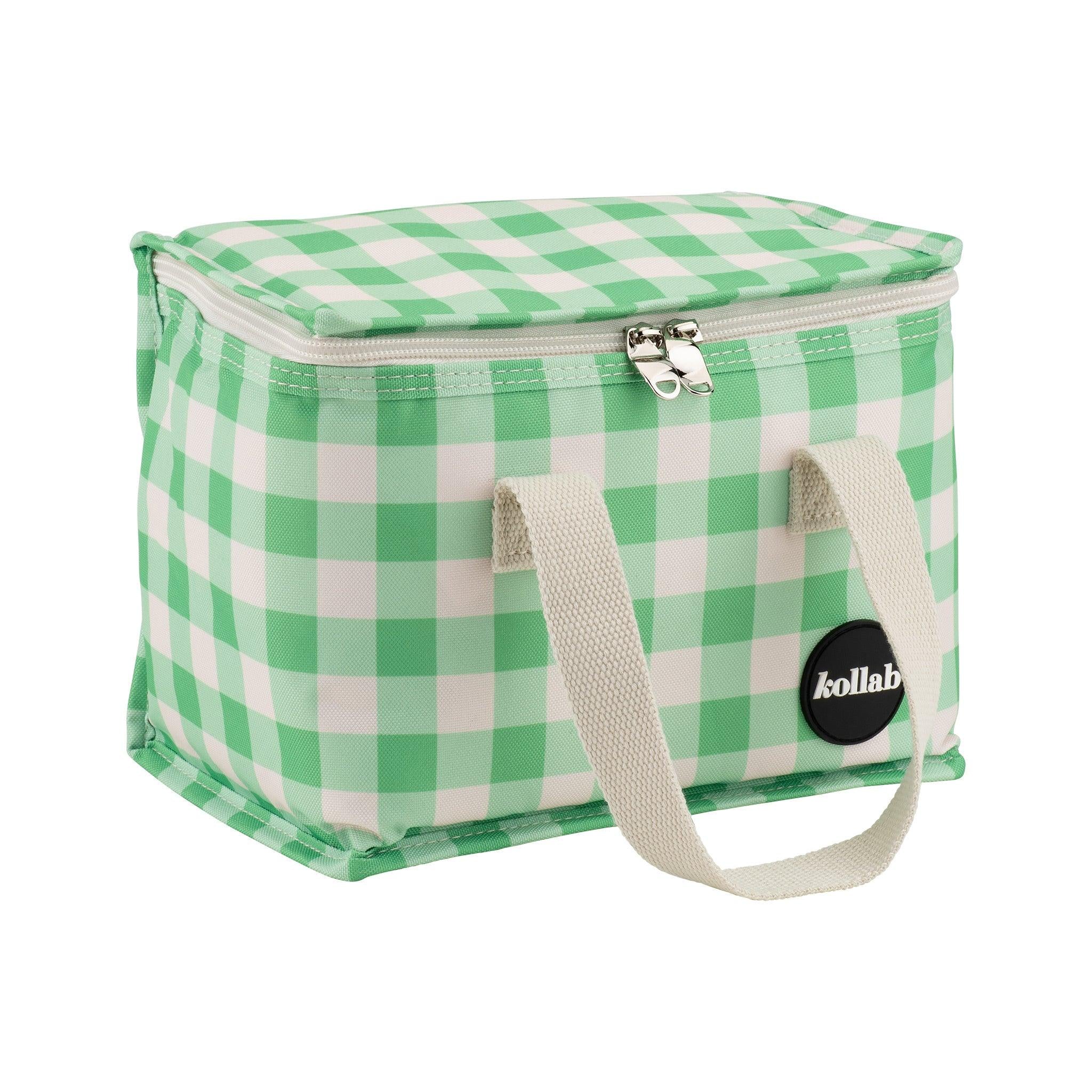 Kollab - Lunch Box  - Kelly Green Check