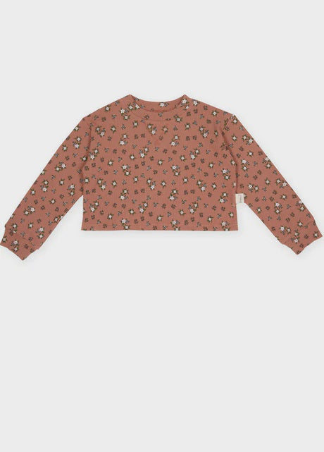 Kapow Kids - Ditsy Floral Cropped Sweater