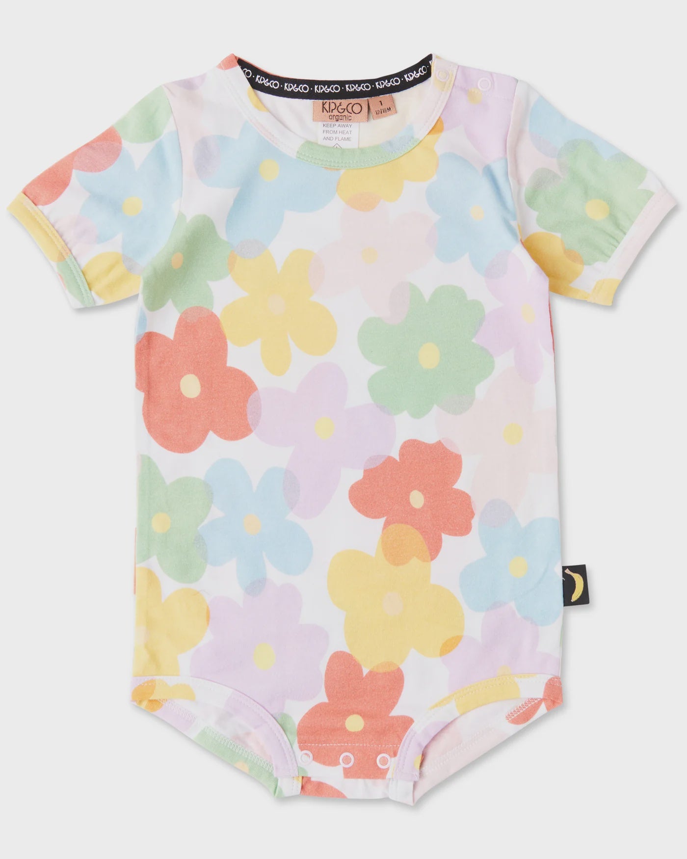 Kip & Co - Paper DaisyOrganic Short Sleeve Bodysuit