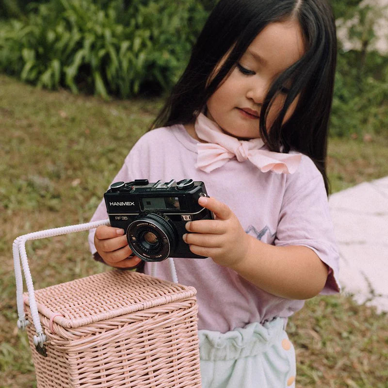 Olli Ella - Piki Rattan Basket - Rose