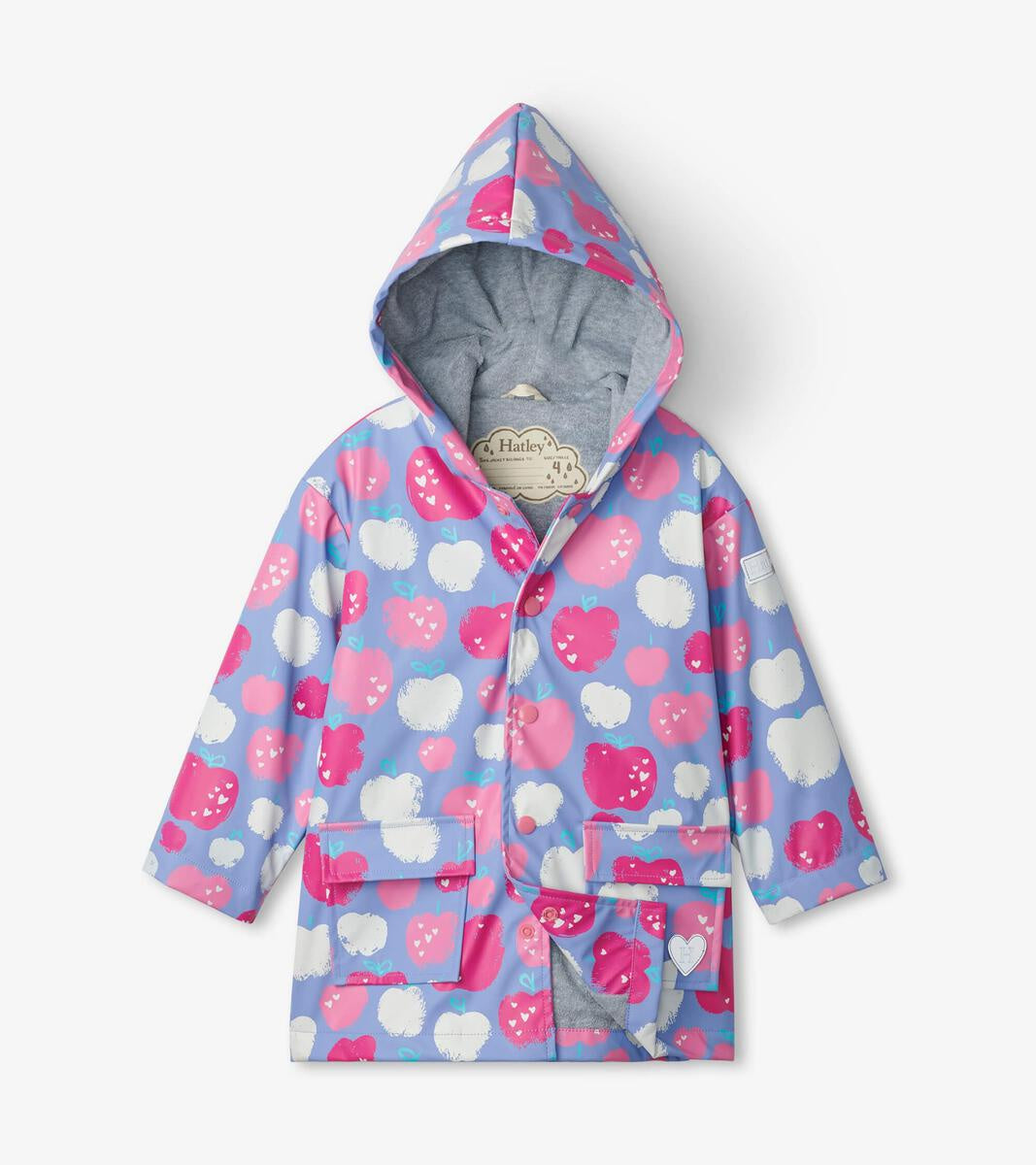 Hatley - Raincoat - Colour Changing Stamped Apples